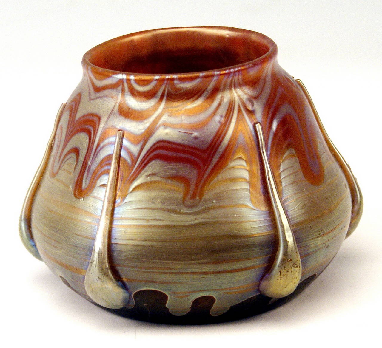 Vase Loetz Widow Art Nouveau by Franz Hofstötter, circa 1900 For Sale 1