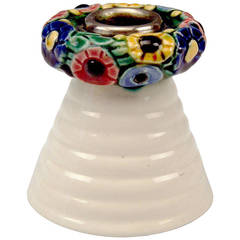 Michael Powolny VWGK Vienna Candlestick made c. 1907 9