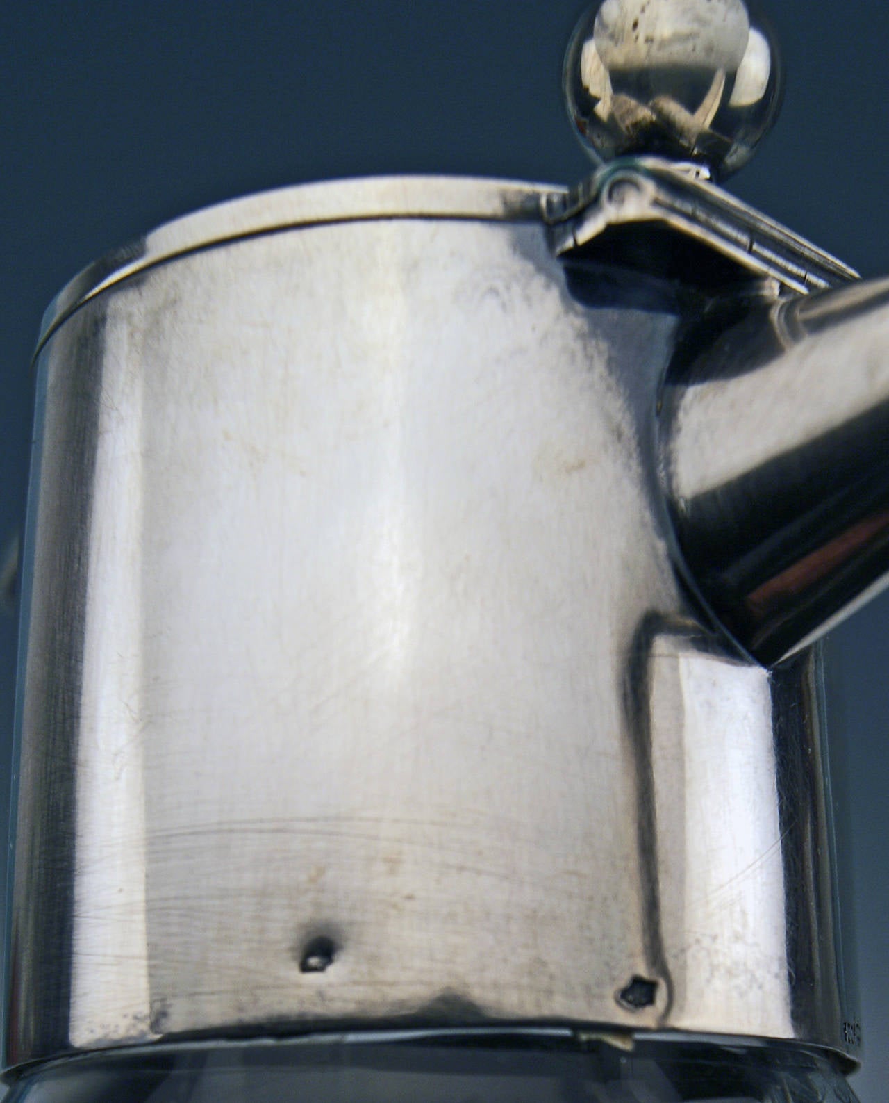 Silver Set of Four Carafes Pitchers Vintage Germany, 1900