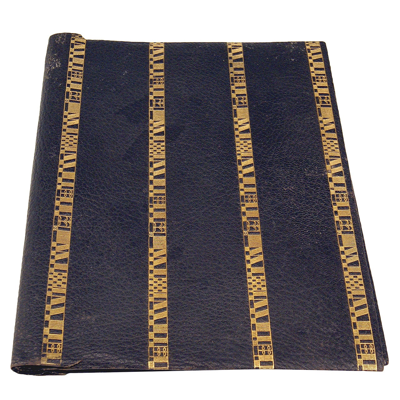 Josef Hoffmann Vienna's Workshops Leather Cover for Documents, circa 1925