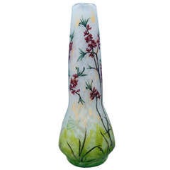 Daum Nancy Vase Art Nouveau France Lorraine 1900 - 1905