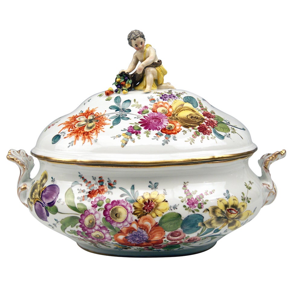 Meissen Lidded Soup Tureen for Collection 19th C.