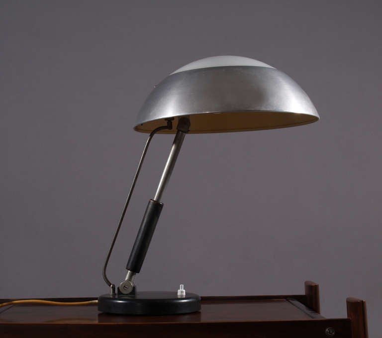 Chrome Karl Trabert-amazing Industrial Design Desk Lamp- Germany 1930