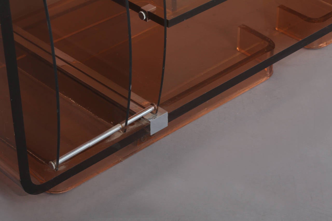 acrylic record holder stand