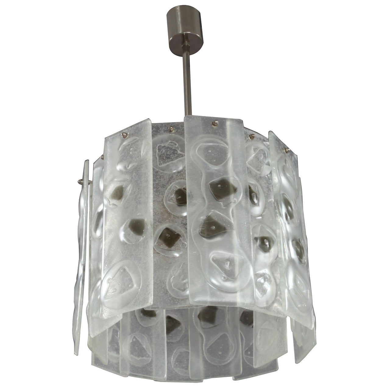 Italian Hanging Lamp Attributed by Mazzega Murano, 1970 For Sale