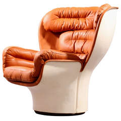 Rare "Elda Chair" Designed by Joe Colombo, Italy, 1970