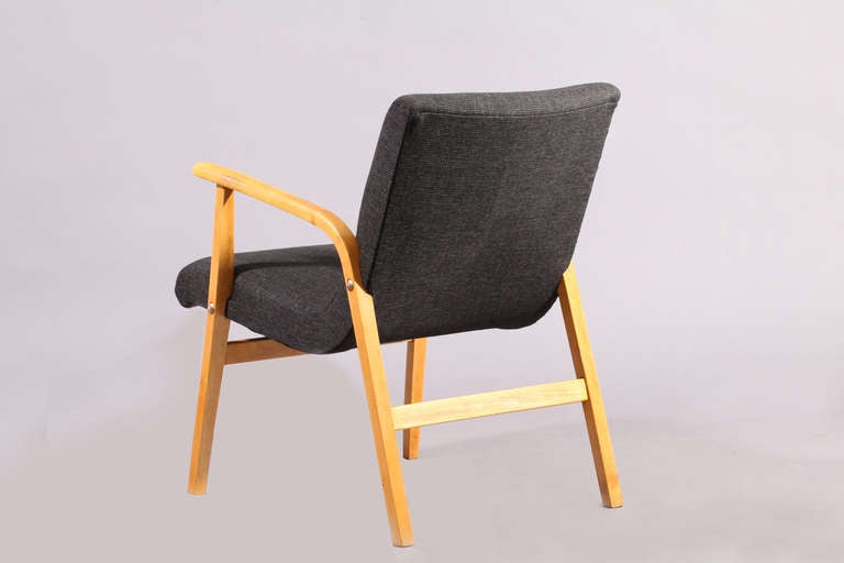 Pair of Roland Rainer Armchairs, Designed for the Vienna Caffee Ritter 2