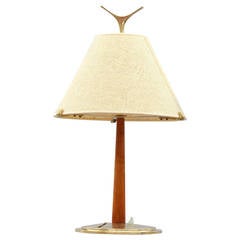 Charming Table Lamp by Rupert Nikoll, Vienna, 1950 7