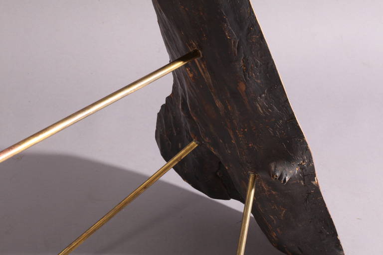 Very Rare Tree Trunk Table with Unsrcewed Legs by Carl Auböck, Vienna 1950 3