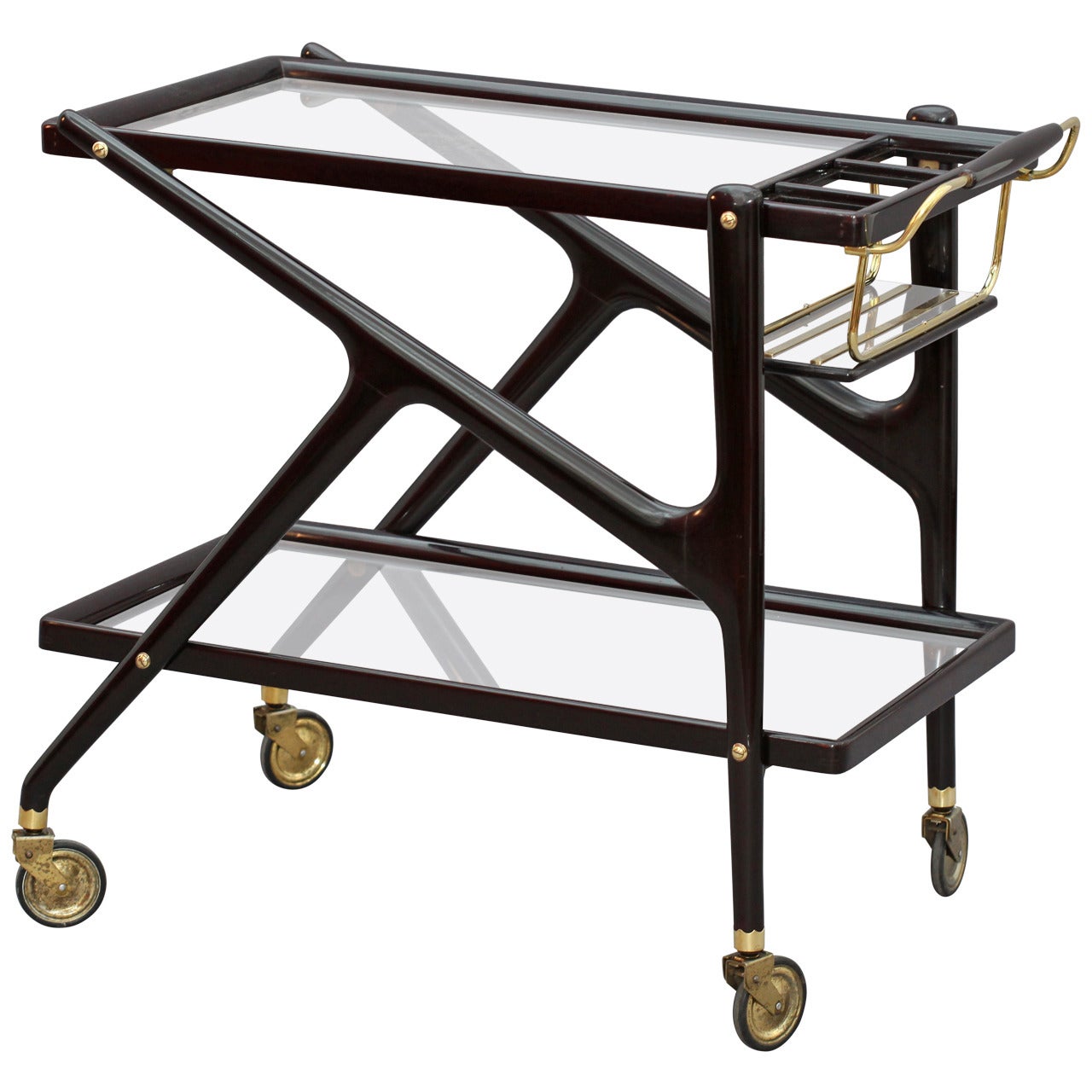 Bar Trolley Designed by Cesare Lacca, Italy, 1950