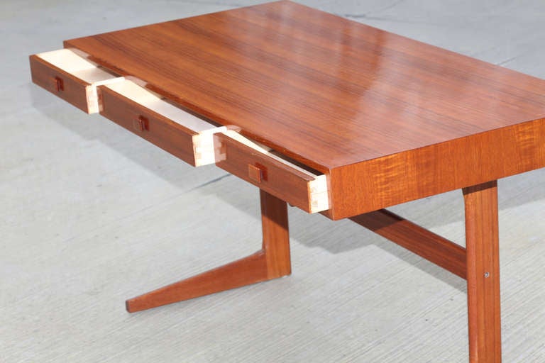 Mid-20th Century freestanding desk by