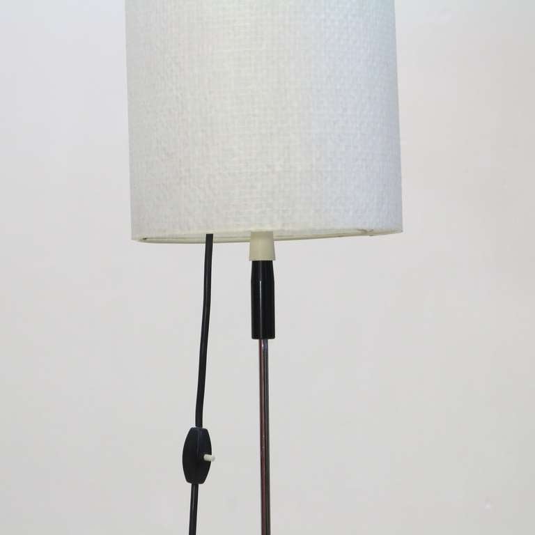 Design floor lamp 1960 - 1965. Ruser & Kuntner, Weil am Rhein, Germany.