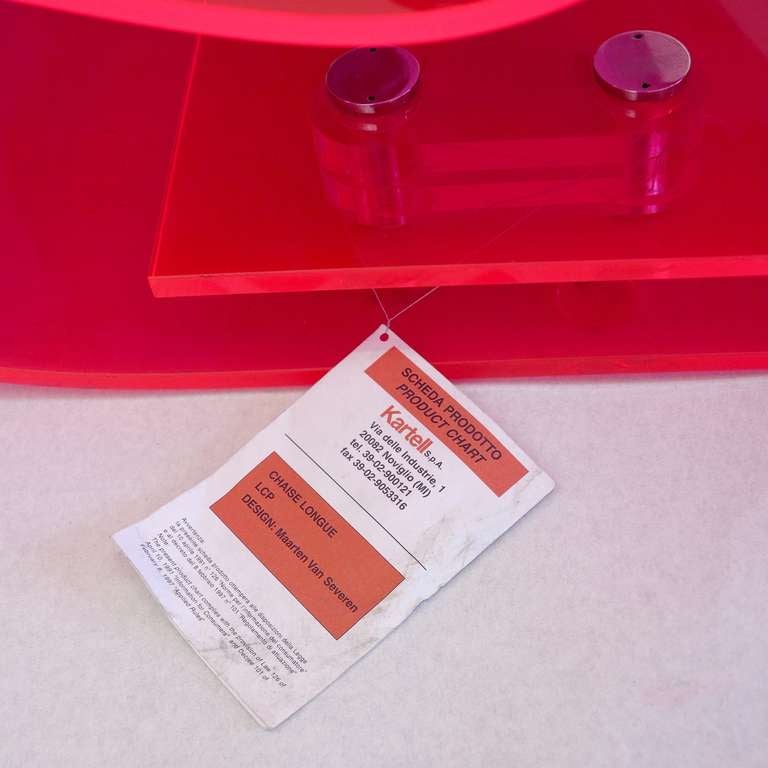 Chaise longue LCP. Maarten van Severen pour Kartell. Italien 1997. Bon état à Karlsruhe, DE