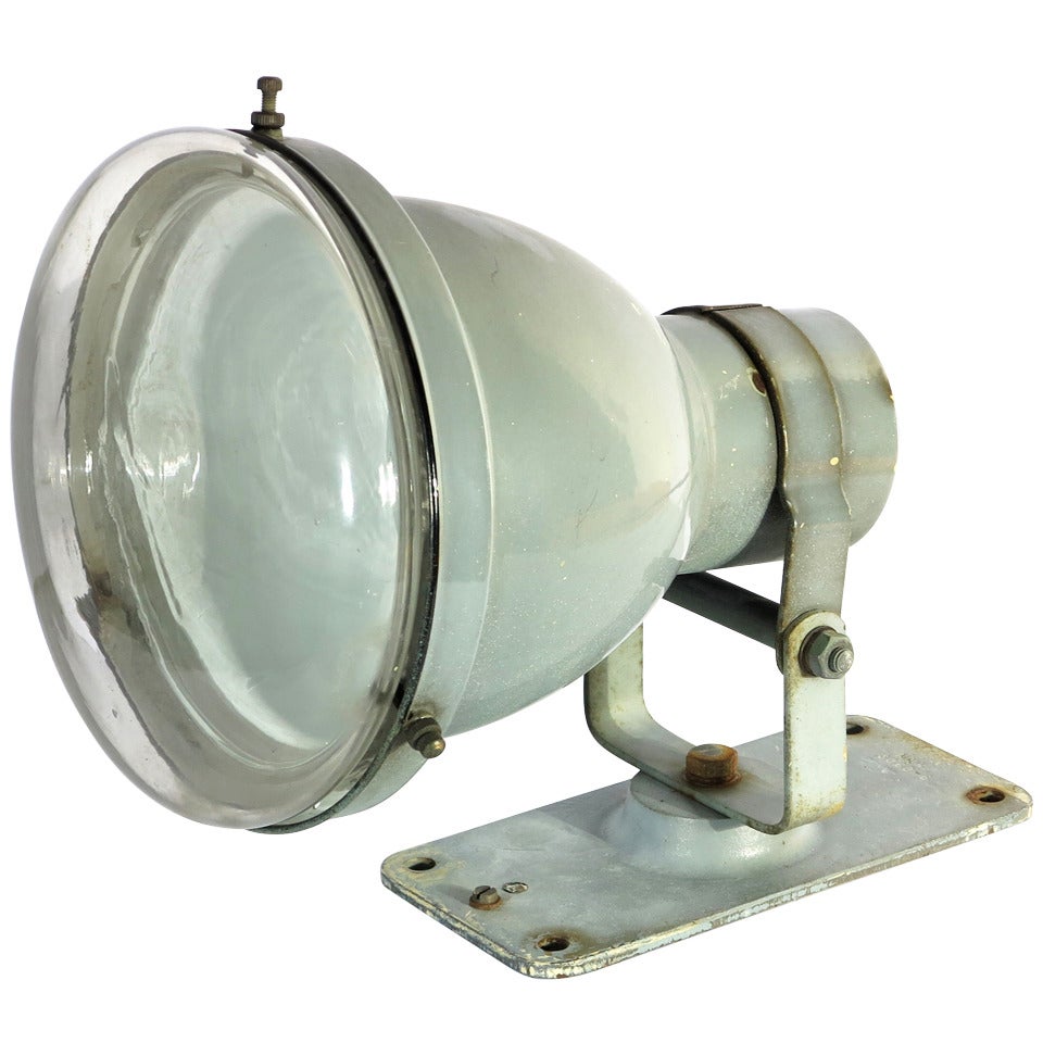 Industrial Spotlight Lamp. Germany 1930 - 1940.