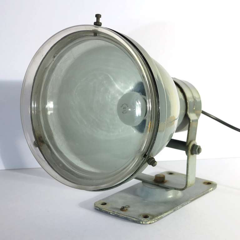 Industrial Spotlight Lamp. Germany 1930 - 1940. 2