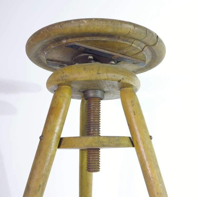 Industrial Design Swivel Stool 1930 - 1940