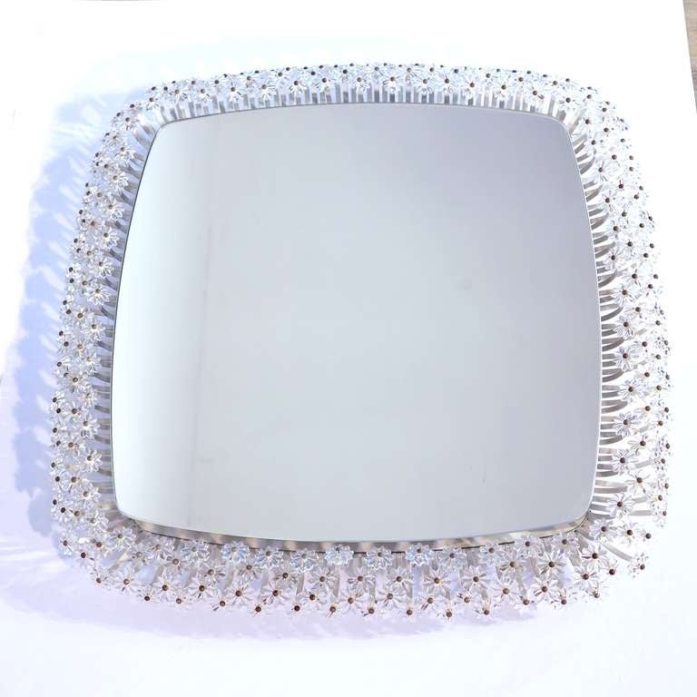 Illuminated Mirror By Emil Stejnar For Rupert Nikoll 1955