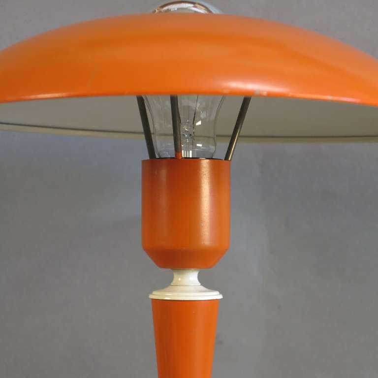 Mid-Century Modern Tripod Design Table Lamp by Louis Kalff for Philips 1950 For Sale