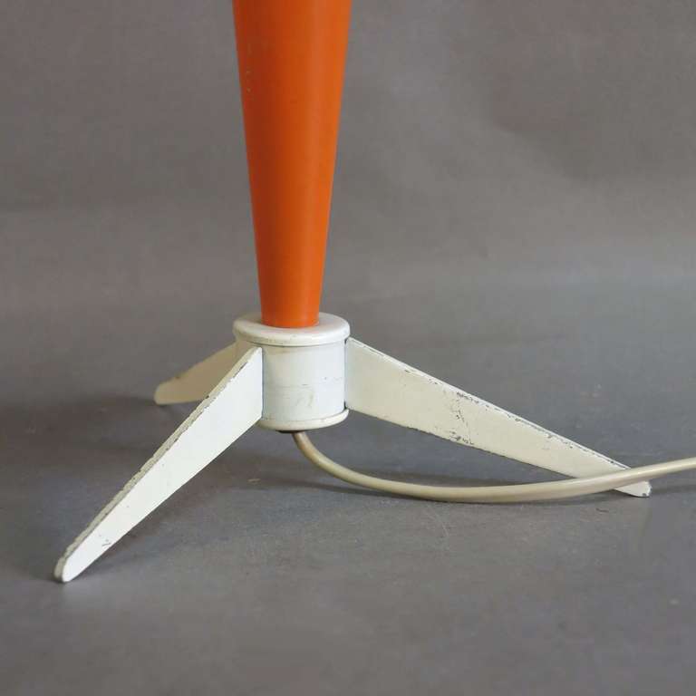 Dutch Tripod Design Table Lamp by Louis Kalff for Philips 1950 For Sale