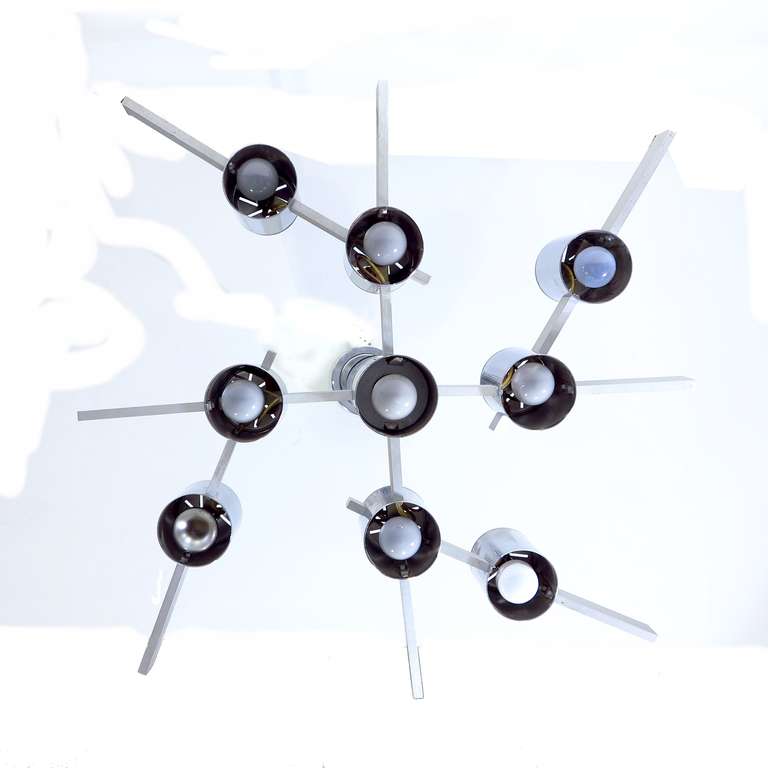 Gaetano Sciolari Cubes Chandelier. Italy 1960 - 1970