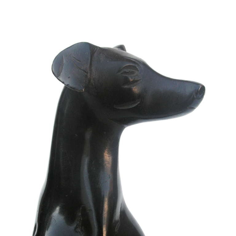Greyhound Bookends, Art Nouveau 1900 - 1920 2