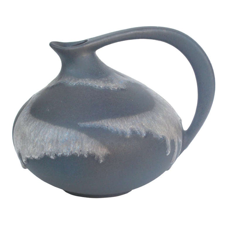 Collectors Item Ceramic Vase "Ruscha 313" by Kurt Tschörner 1954 - 1960 For Sale