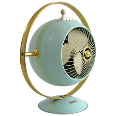 Vintage Industrial Space Design Ventilator Fan, Germany, 1950-1955