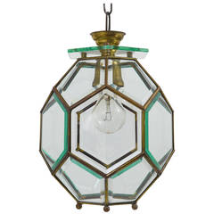 Art Nouveau Secessionist Pendant Lamp in the Manner of Adolf Loos, Knize