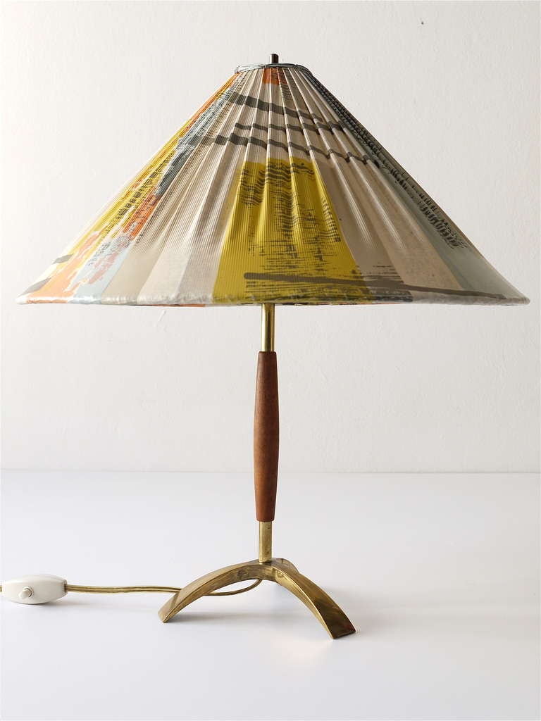 Kalmar Vienna Modernist Table Lamp From The 1950s