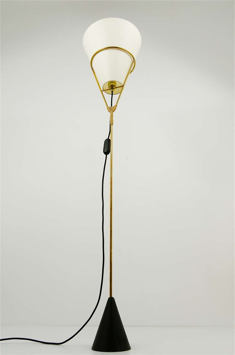 Carl Aubock Vice Versa Umkehrlampe Modernist Floor Lamp