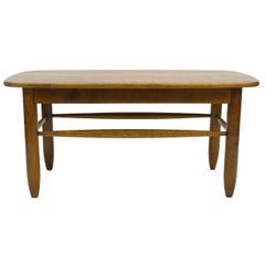 French Mid-Century Coffee Table Attr. Charlotte Perriand, Wood, 1950s