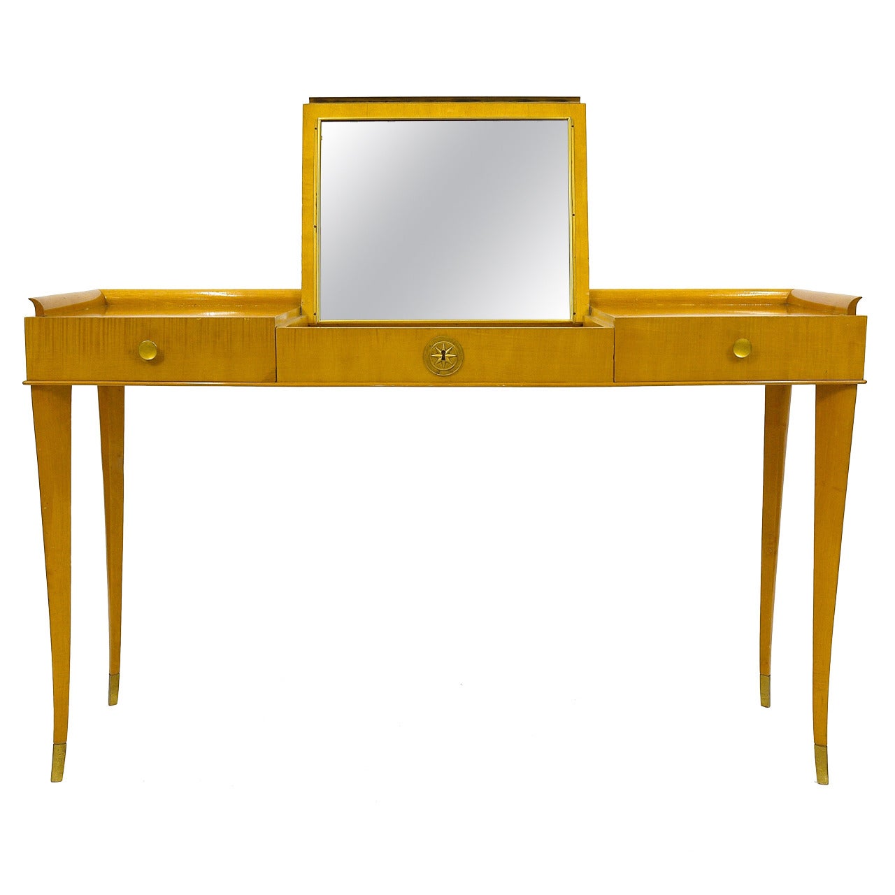 Italian attr. Gio Ponti Dressing Table Vanity Console Table Writing Desk