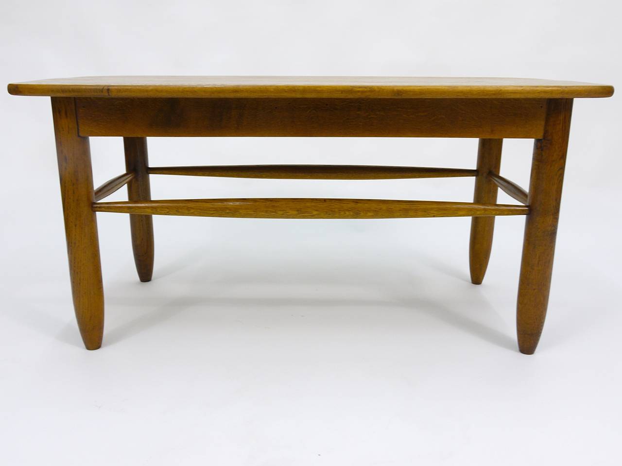 French Mid-Century Coffee Table Attr. Charlotte Perriand, Wood, 1950s 2