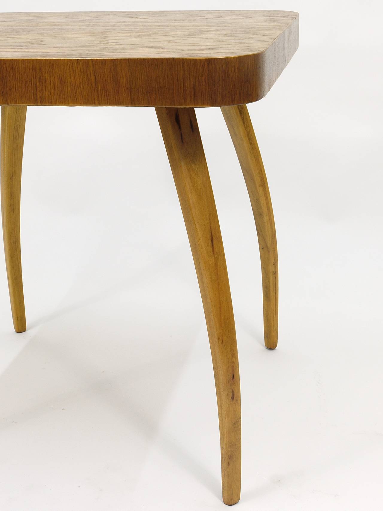1930s Spider Side Table H259 by Jindrich Halabala, Bauhaus, Excellent Condition 3