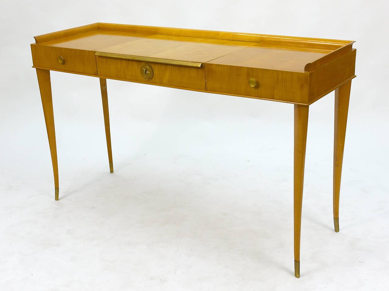 Italian attr. Gio Ponti Dressing Table Vanity Console Table Writing Desk 2