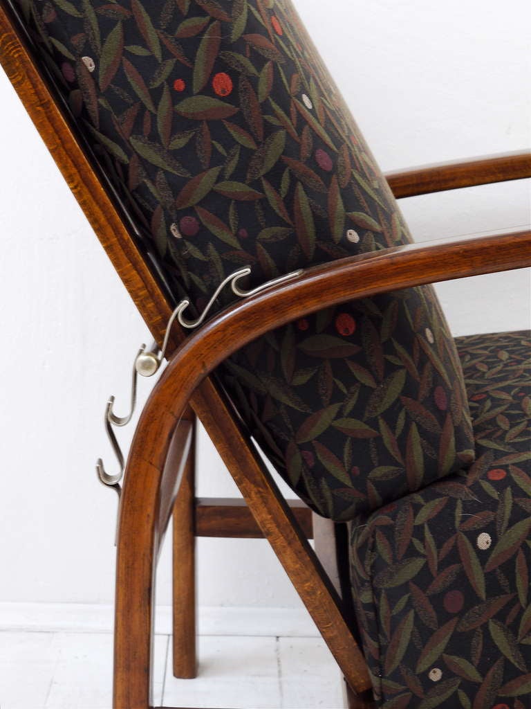 Mid-20th Century A matching pair of Art Deco Jindrich Halabala Club Chairs Armchairs from the 1930s