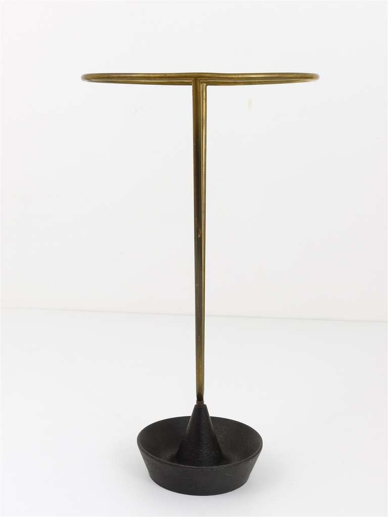 Austrian Carl Aubock Modernist Umbrella Stand from the 1950s