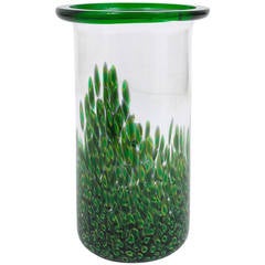 Gae Aulenti Murano Murrhines Glass Vase for Vetreria Vistosi, Italy 1970s 9