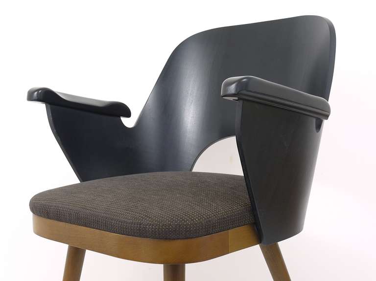 Magnifique fauteuil moderniste de style Oswald Haerdtl, Backhausen, Autriche Excellent état - En vente à Vienna, AT