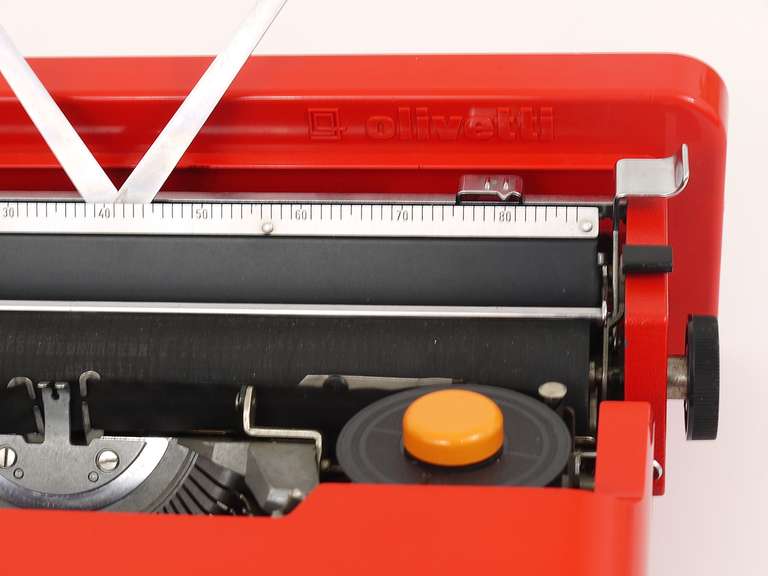 Italian Valentine Typewriter by Ettore Sottsass & Perry A. King for Olivetti 1969