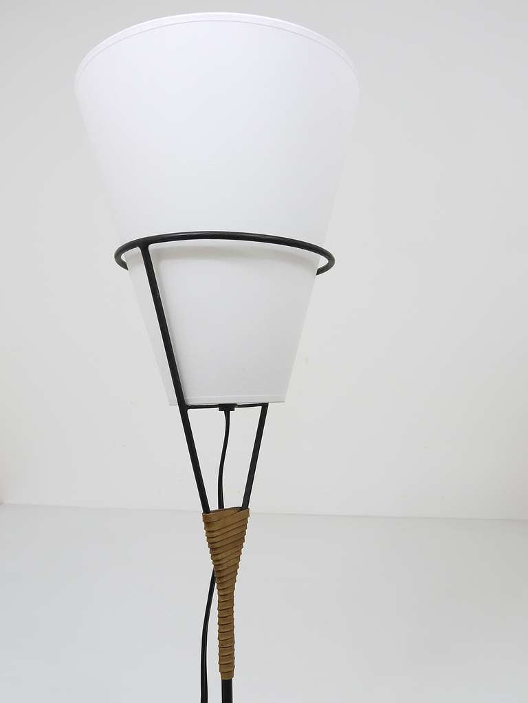 Vintage Carl Auböck Vice Versa Umkehrlampe Modernist Floor Lamp from the 1960s 1