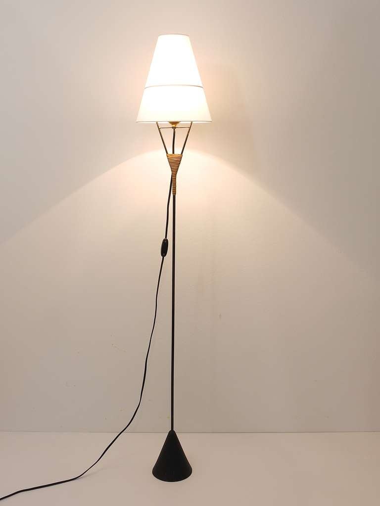 Mid-Century Modern Vintage Carl Auböck Vice Versa Umkehrlampe Modernist Floor Lamp from the 1960s