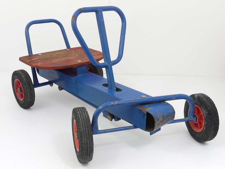 Mid-20th Century A Decorative Vintage Pedal Car Pump Car from the 1950s