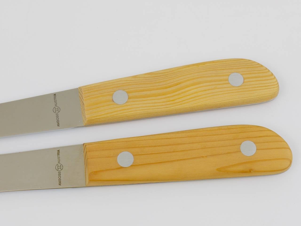 Boxed Mid Century Carving Set 5009, Knife and Fork by Amboss Austria, 1960s For Sale 1