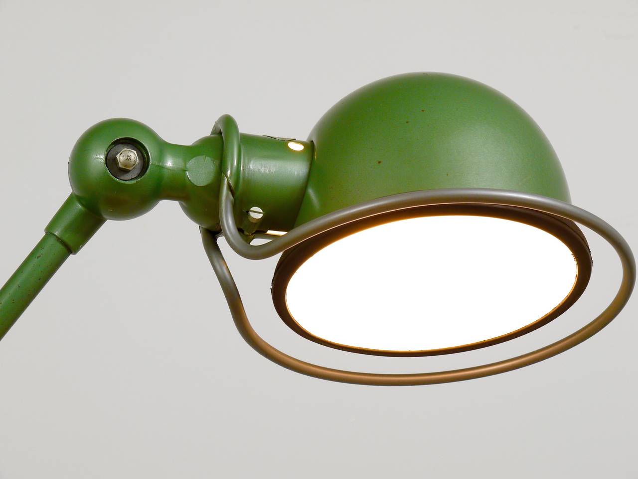 Deux lampes à pince industrielles assorties Jean Louis Domecq pour Jielde Lyon, années 1950 en vente 3