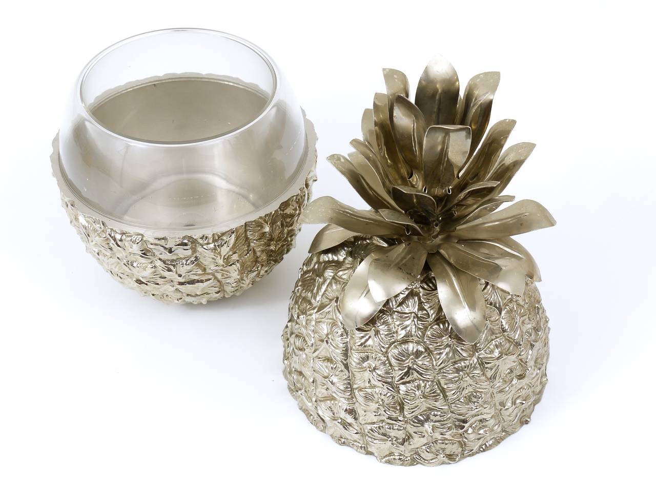 20th Century Beautiful Pineapple Ice Bucket in the Style of Mauro Manetti, Italy, 1970s