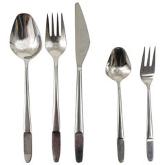 Amboss Austria 2070 Flatware Cutlery for 12 Persons by Helmut Alder, 1960s