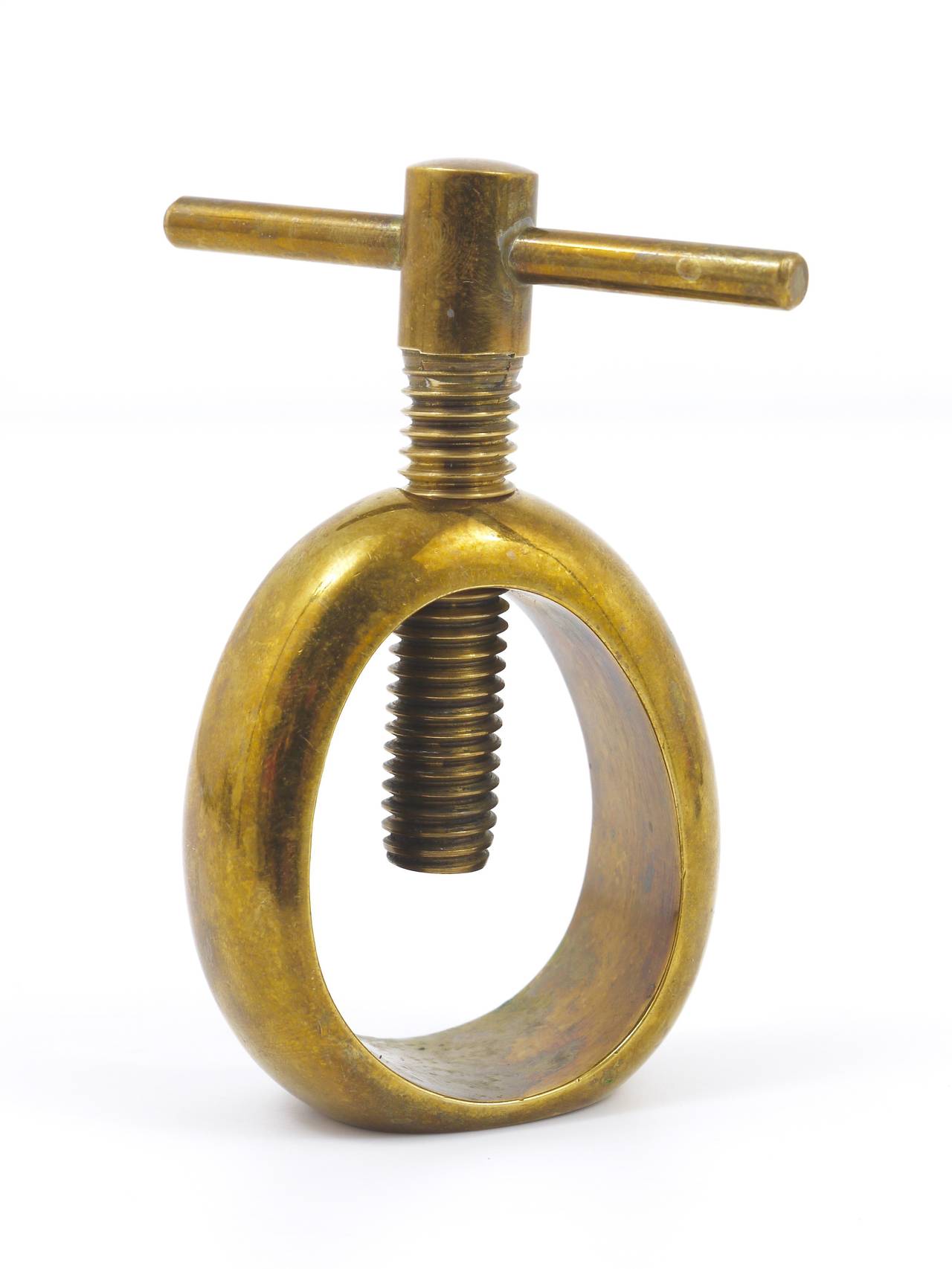 Austrian Carl Auböck Midcentury Brass Nutcracker, Austria, 1950s For Sale