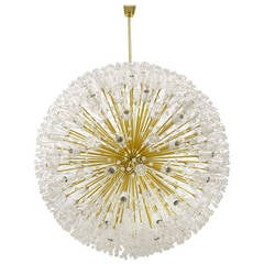 Magnificent Emil Stejnar Blowball Chandelier by Rupert Nikoll 3