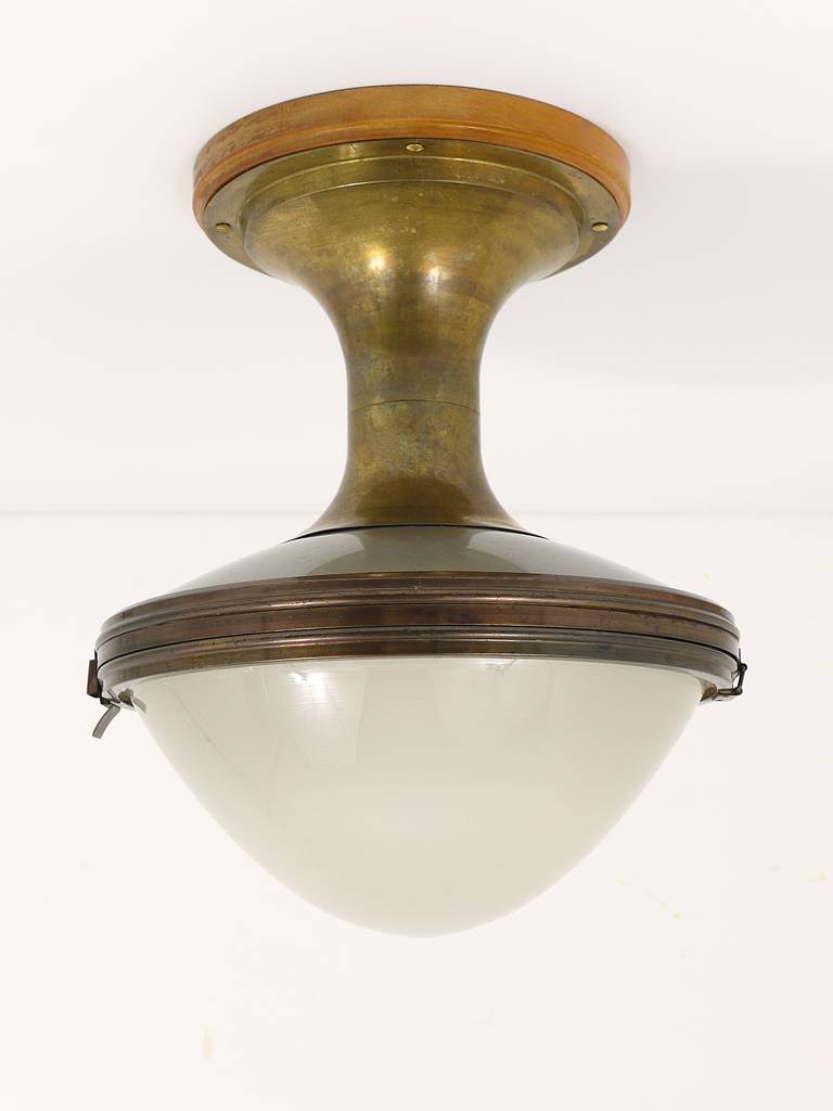 Beautiful German, Bauhaus Ceiling Lamp by Goerz Werke 4
